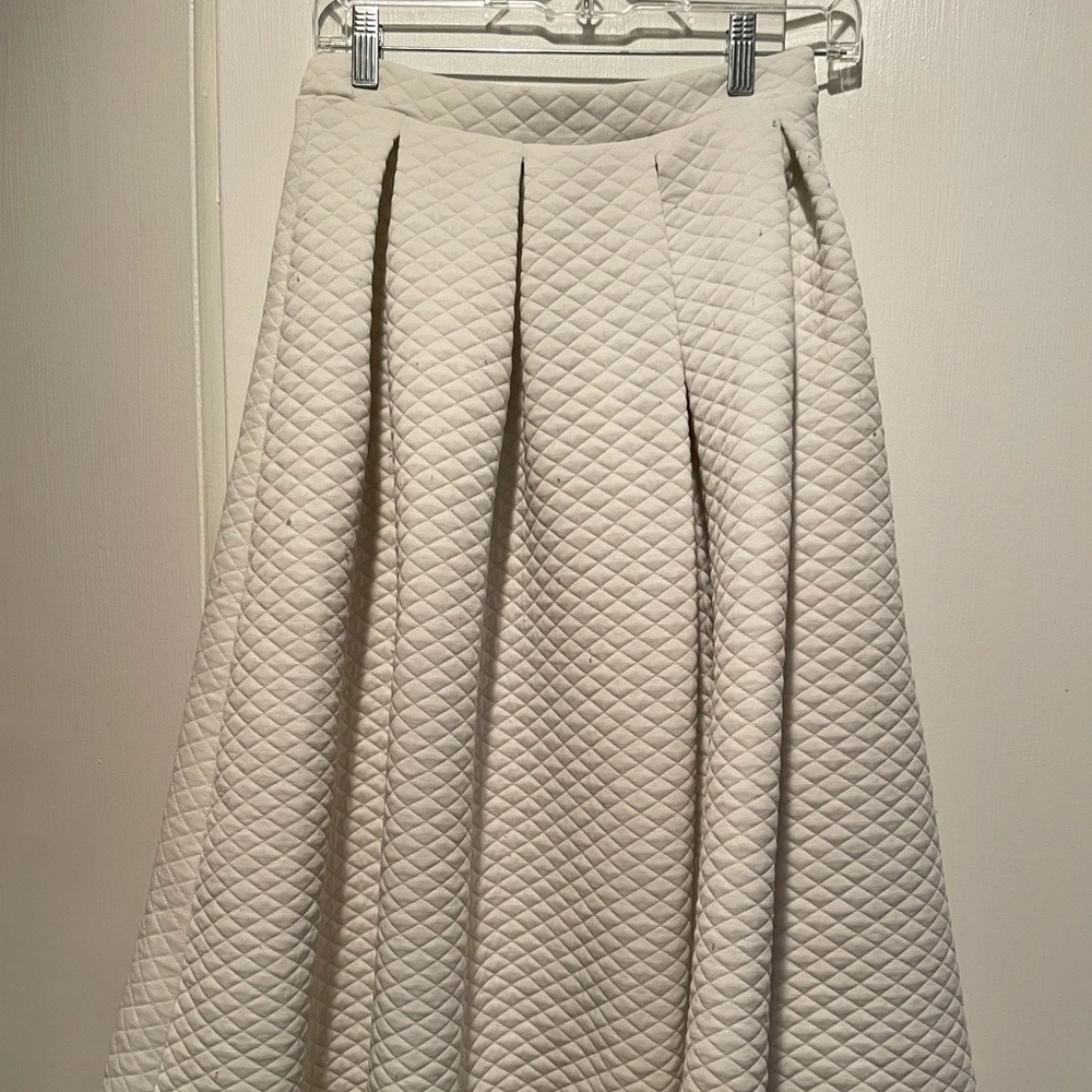 Dorothy Perkins quilted swing skirt